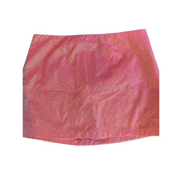 Sugar Thrillz Dolls Kill New with Tag Barbie Hot Pink Sparkle Skirt Size Large L - Picture 1 of 7